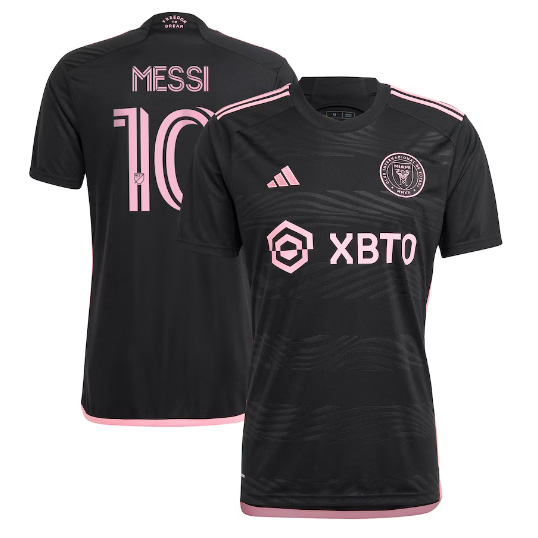 Mens Inter Miami CF Lionel Messi adidas Black 2023 La Noche Replica Jersey->inter miami cf->Soccer Club Jersey